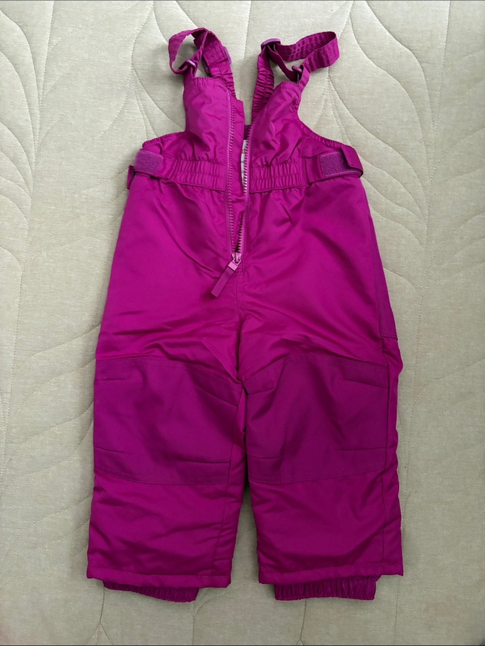 Cat and Jack Waterproof Snow Bibs - Magenta